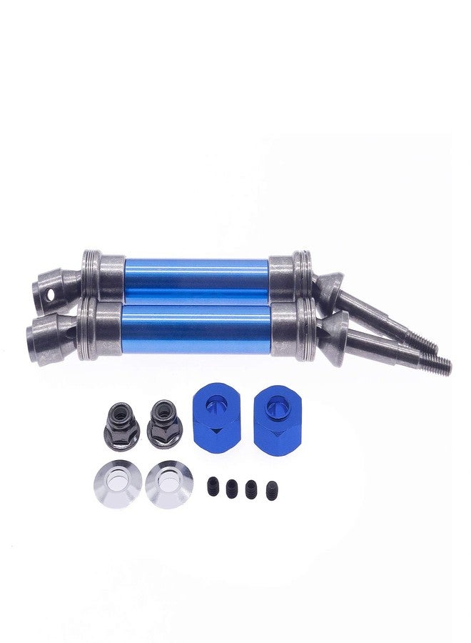 قطعتان من عمود نقل الحركة الخلفي من نوع CVD رقم 45 من HobbyCrawler لسيارات التحكم عن بعد من سلسلة ECX 2WD 1-10، قطع غيار مطورة (أزرق داكن) - Image 5